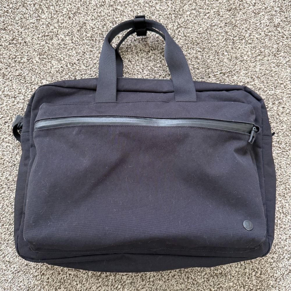 Lululemon Command The Day Commute Bag Backpack Black RARE DISCONTINUED